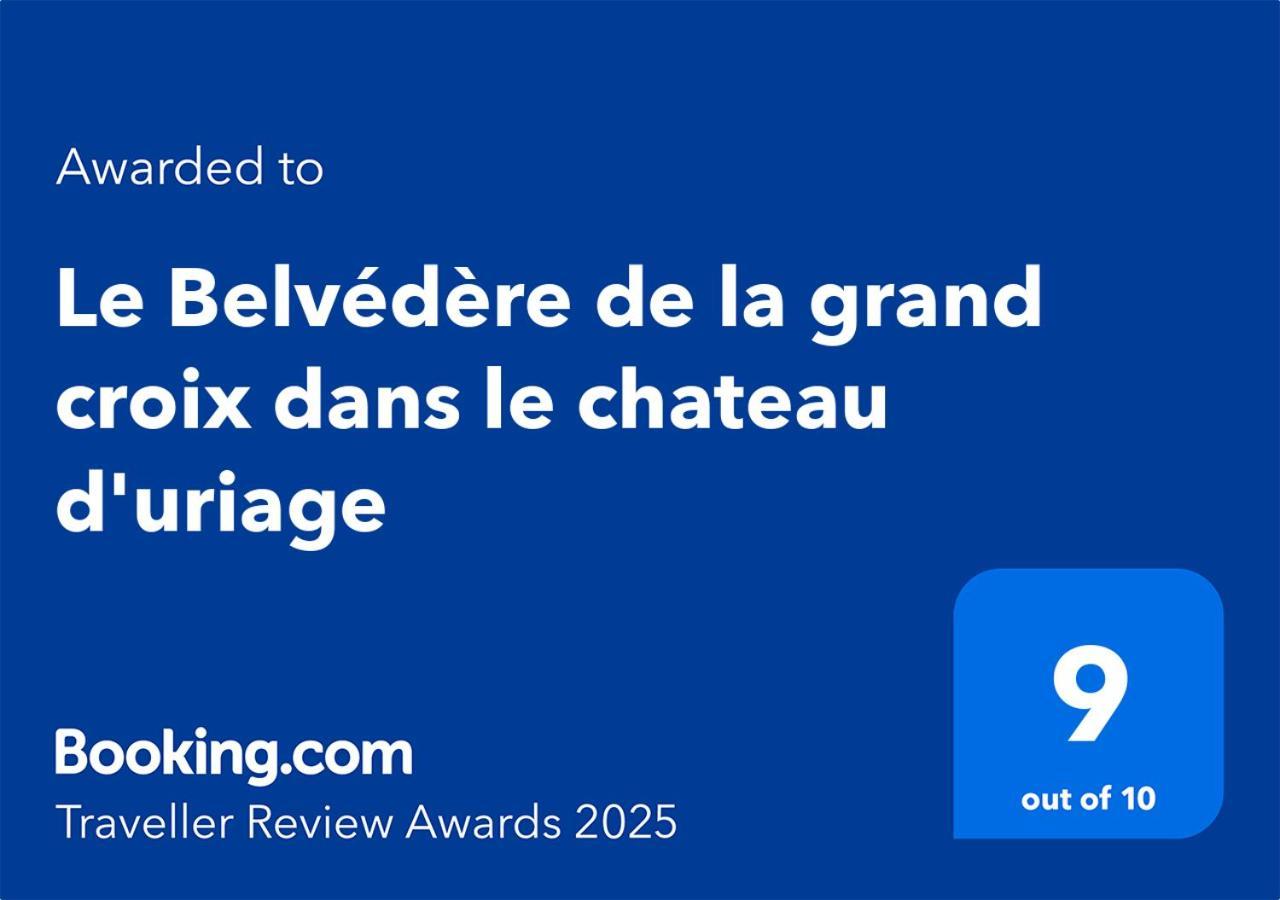 Le Belvedere De La Grand Croix Dans Le Chateau D'Uriage Saint-Martin-dʼUriage エクステリア 写真